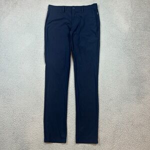 FLX Dynamic Stretch Chino Pants Men's 30 x 34 Navy Blue Performance Golf